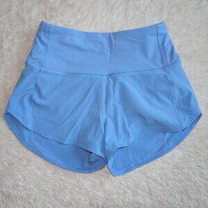 Women's Size 2 Speed Up High-Rise Lined Short 2.5" Inseam, Pool Party Blue